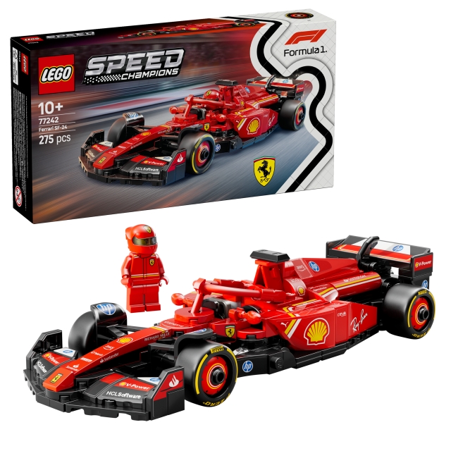 LEGO Speed Champions - Ferrari SF-24 F1 Racerbil (77242)
