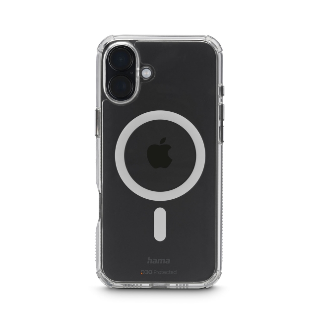 Hama Mobilcover Extreme Protect iPhone 16 Plus MagCase Transparent