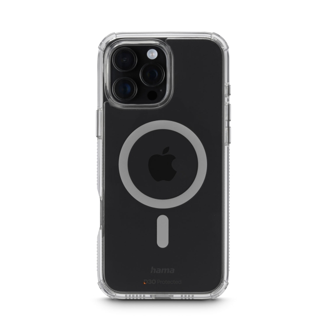 Hama Mobilcover Extreme Protect iPhone 16 Pro Max MagCase Transparent