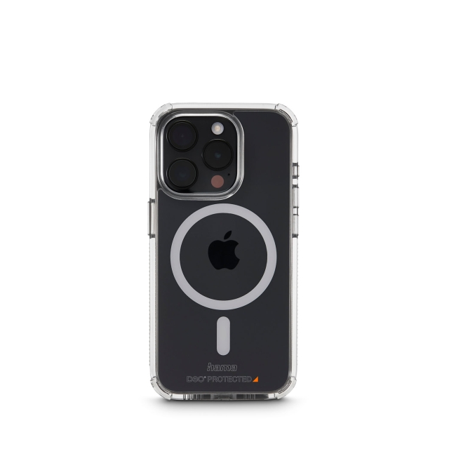 Hama Mobilcover Extreme Protect iPhone 15 Pro MagCase Transparent