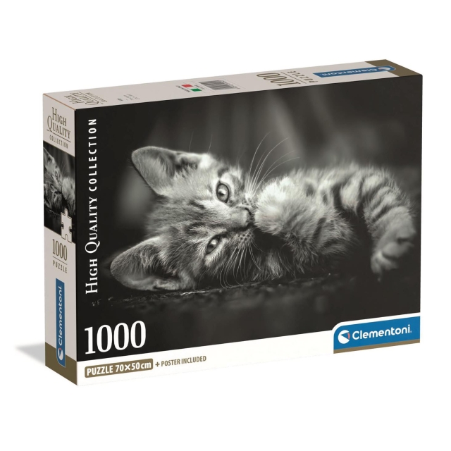 Clementoni Puslespil 1000 Pcs CB High Quality Collection Kitty