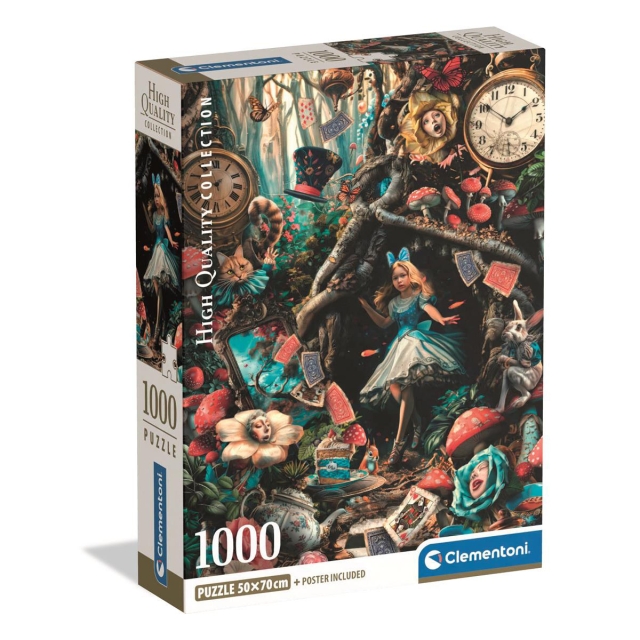 Clementoni Puslespil 1000 Pcs CB High Quality Collection Another day in wonderland