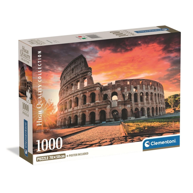 Clementoni Puslespil 1000 Pcs CB Roman Sunset
