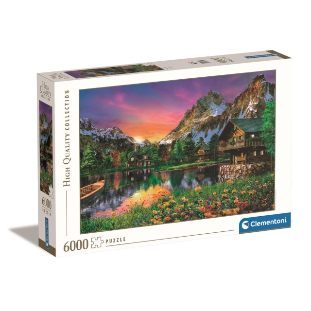 Clementoni Puslespil 6000 Pcs High Quality Collection Alpine Lake