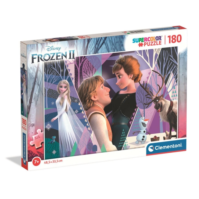 Clementoni Puslespil 180 Pcs Disney Frozen 2