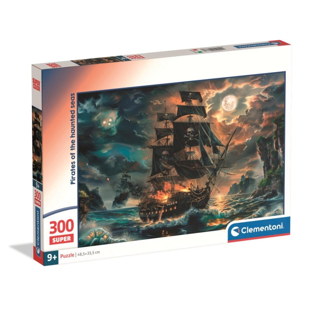 Clementoni Puslespil 300 Pcs Pirates Of The Haunted Seas