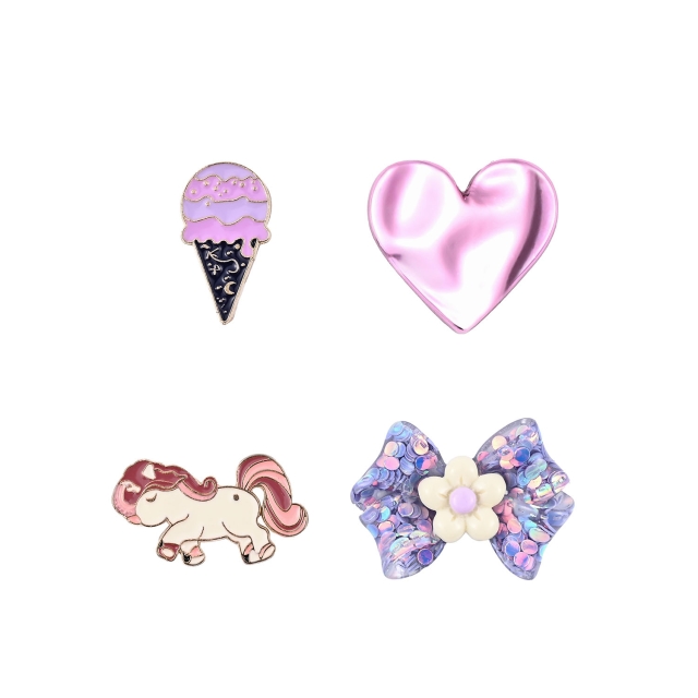 Onsala Charms Pimp Your Phone Metal og Plastik 4 stk