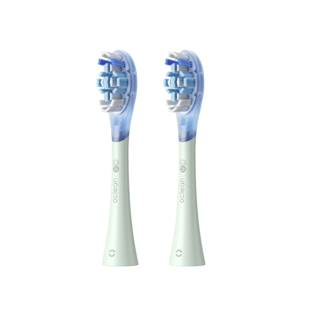 Oclean Børstehoveder Ultra Clean 2-Pak Grøn