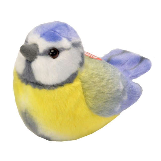 Wild Republic Bamse Bird with Sound 18 cm Blåmejse