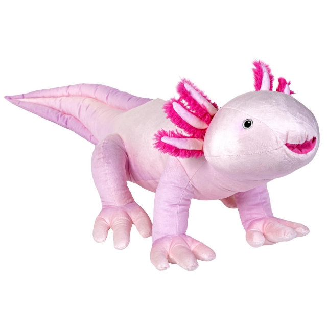 Wild Republic Bamse Jumbo Eco Cuddlekins 76 cm Axolotl