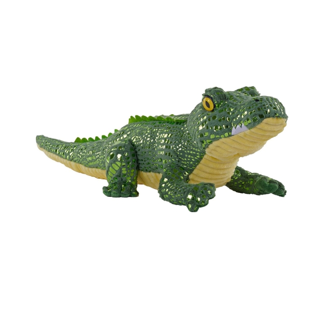 Wild Republic Bamse Foilkins 30 cm Krokodille