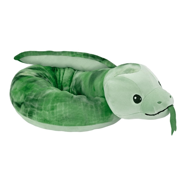 Wild Republic Plys Squishy Snakes 132 cm Grøn
