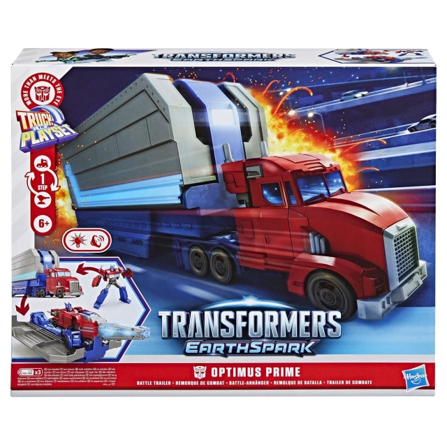 Transformers Earthspark Optimus Prime Battle Trailer