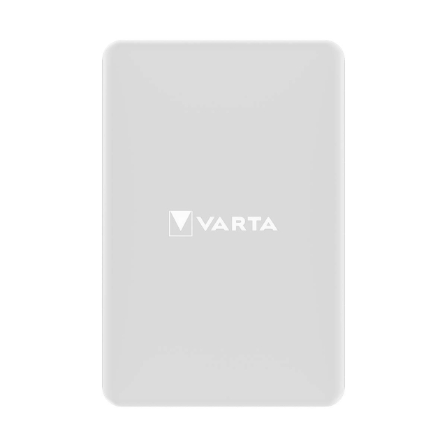 Varta Mag Pro trådløs powerbank 5.000 mAh - hvid udgave