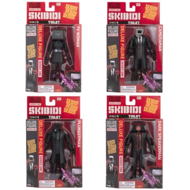 Skibidi Skibidi Toilet 15 cm Deluxe-figur - (1380)