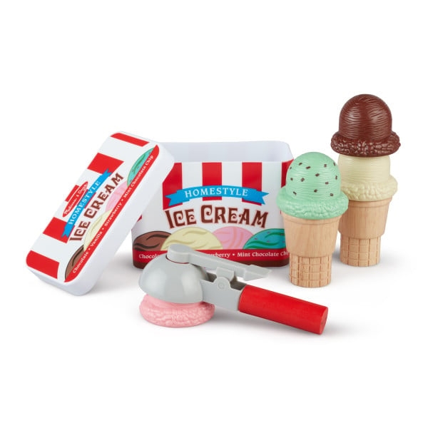Melissa & Doug Melissa and Doug - Scoop & Stack Ice Cream Cone Playset - (4087)