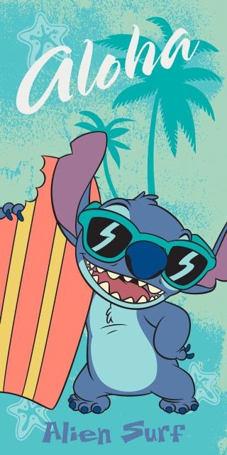 Disney Stitch - Badehåndklæde - 70x140 cm (8014848)