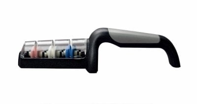 GLOBAL Knivsliber med 3 hjul - sort