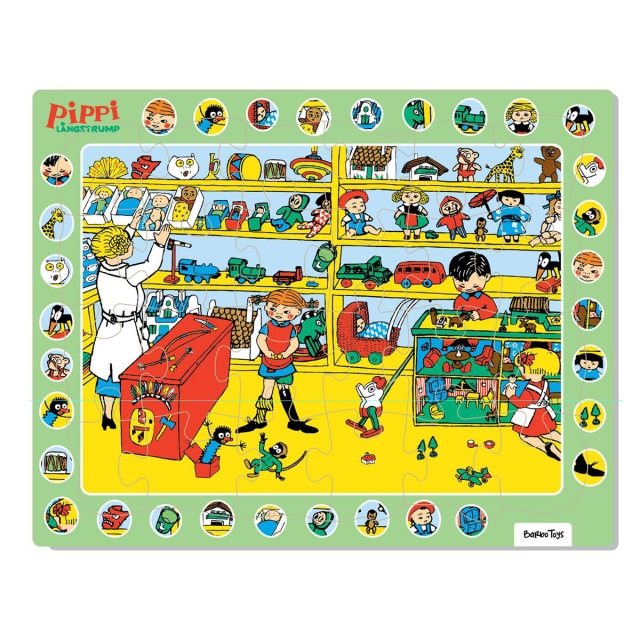 ASTRID LINDGREN Puslespil 24 Pcs Framed Puzzle Thingfinder