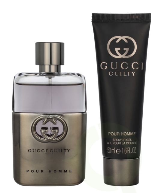 Gucci Guilty Pour Homme Giftset 100 ml Edt Spray 50ml/Shower Gel 50ml
