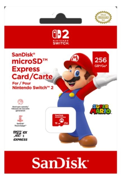 SanDisk Nintendo Switch 2 Micro SD Exp