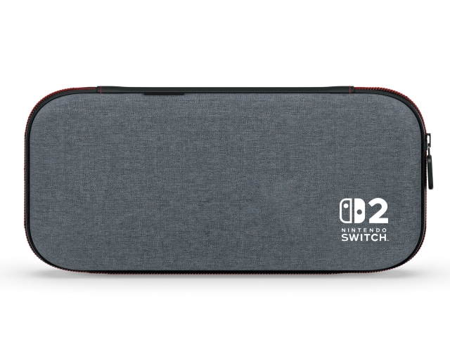 PowerA Slim Case til Nintendo Switch 2 - Mørk lynggrå