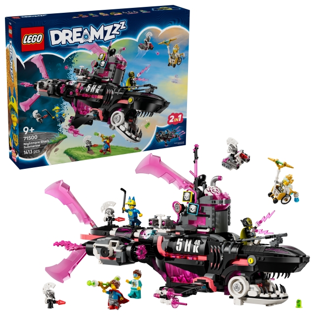 LEGO DREAMZzz - U-båd med mareridtshaj (71500)