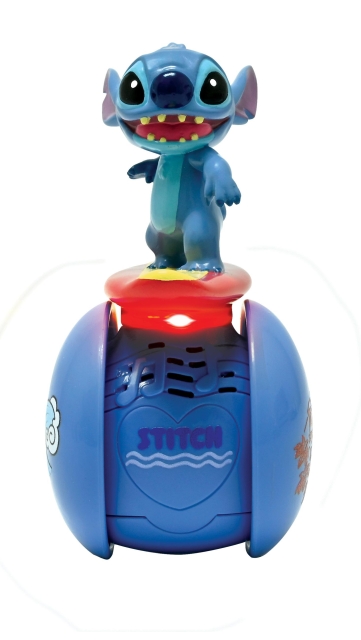 Lexibook Roller Surfer Stitch - perfekt afbalanceret Stitch med ét hjul og lys- og lydeffekter (ROB01D)