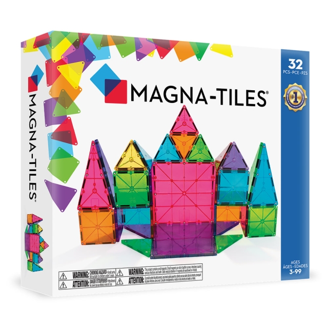 Magna Tiles MAGNA-TILES - Klassisk sæt med 32 dele (90208)