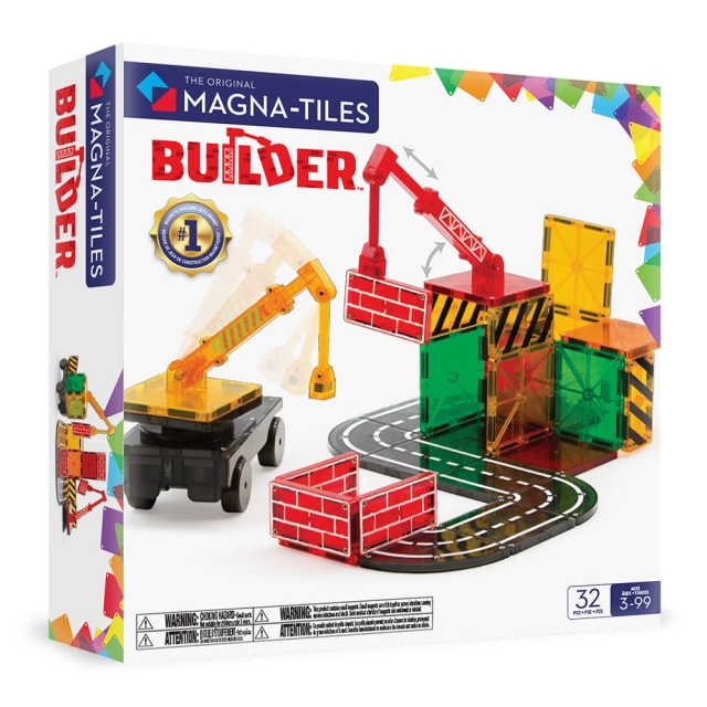 Magna Tiles MAGNA-TILES - Builder 32-delt sæt (90226)