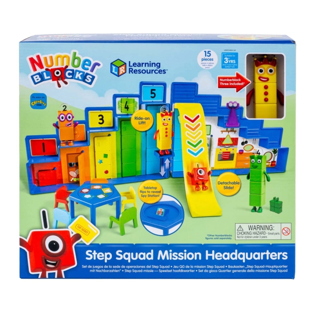 Learning Resources Numberblocks Step Squad Mission Hovedkvarter (HM95404-SCA)