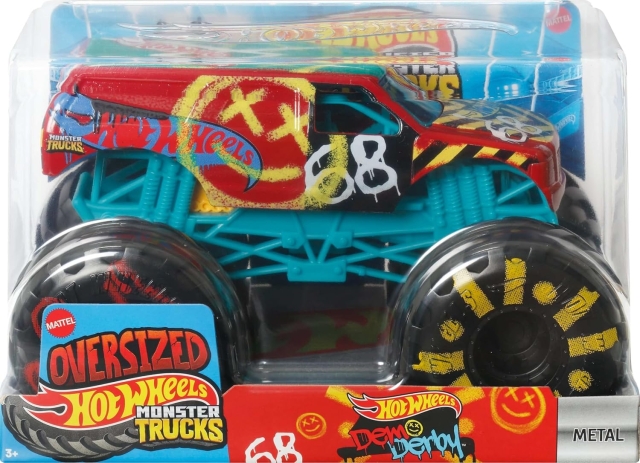 Hot Wheels Monster Trucks 1:24 Die-Cast - Demo Derby