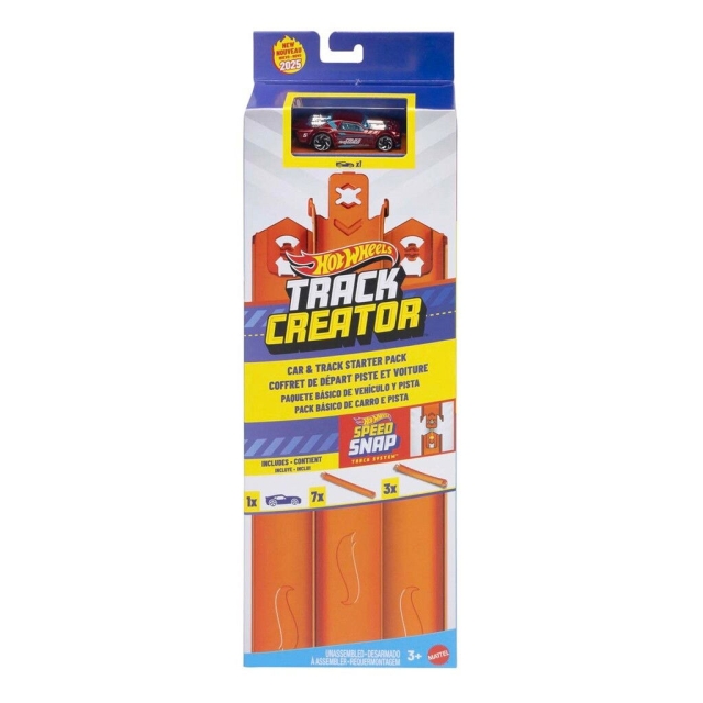 Hot Wheels Track Creator bil + banepakke (JDW43)