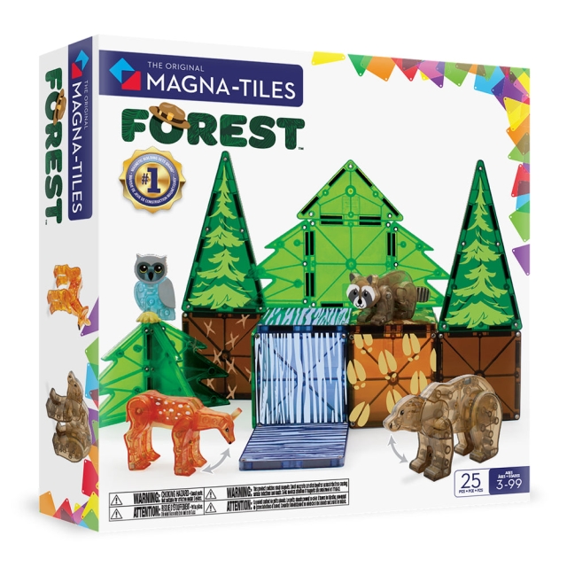 Magna Tiles MAGNA-TILES - Skovens dyr 25 stk. sæt (90224)