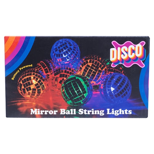 Fizz Creations Disco Ball String Lights - 2 meter