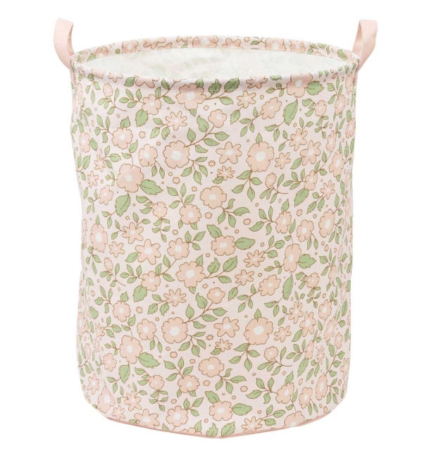 A little lovely company Opbevaringspose - Blossom Pink - 40 x 50 x 40 cm