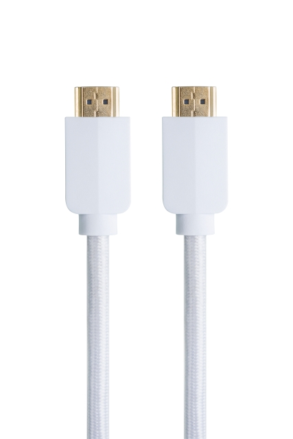 NACON HDMI-kabel 2.1 flettet, 8K - 3 m, hvid
