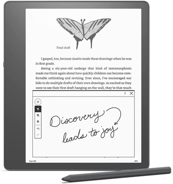 Amazon Kindle Scribe 10,2 16Gb med Basic Pen, sort med reklamer