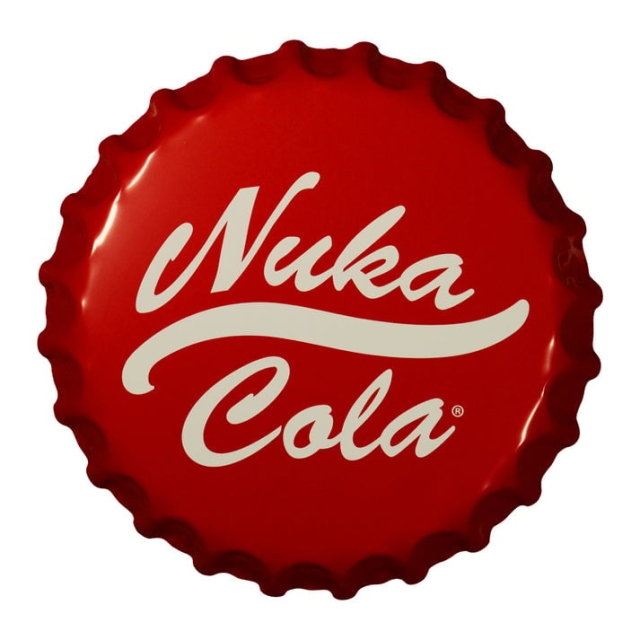 Fanatik Fallout Nuka-Cola Flaskedæksel blikskilt