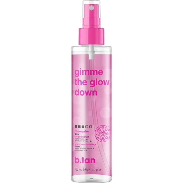 b.tan Gimme The Glow Down Facial Tan Mist 190 ml