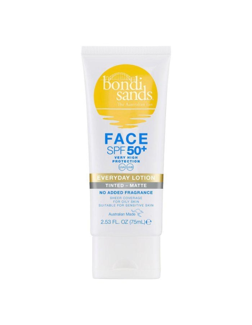 Bondi Sands Everyday Matte Tinted Face Lotion - SPF 50+ - 75 ml