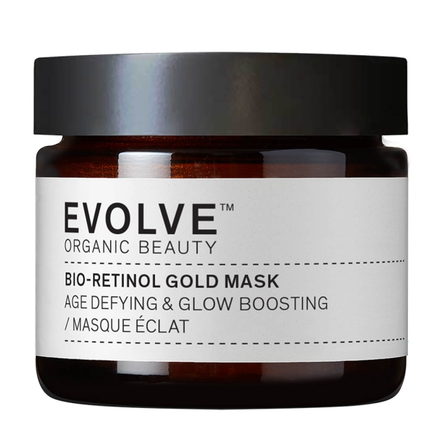 Evolve Beauty Bio-Retinol guldmaske - guld