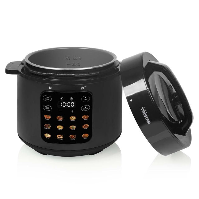 Tristar Tryckkokare 6l RK-6160  1000W Digital 12 Prog