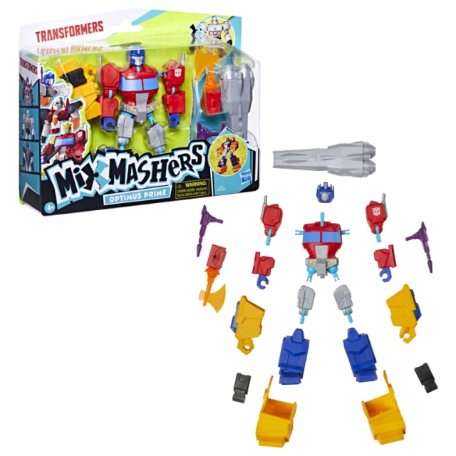 Marvel Tranformers - Mixmashers Optimus Prime Actionfigur (F9737)