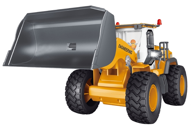 MX R/C Constructions Bulldozer R/C 1:18 2,4GHz, 3,7V Li-Ion, 9 kanaler (471469)