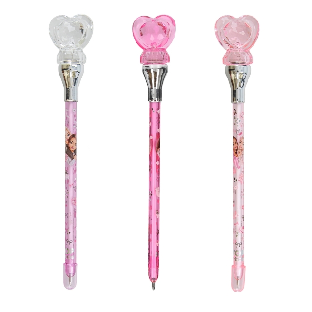 TOPModel Kuglepen med hjertelys MY BFF - Rosé, Pink, Hvid (413388)