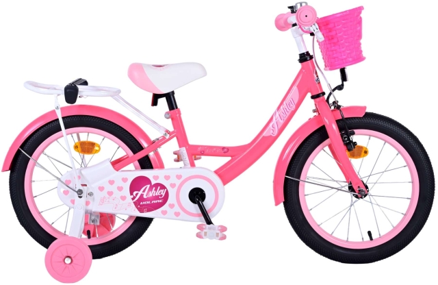 Volare Børnecykel 16 - Ashley Mørk Pink (51642)
