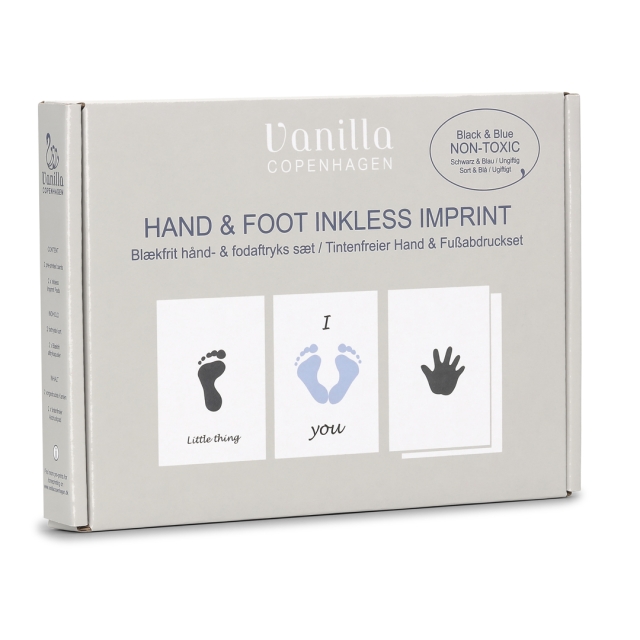 Vanilla Copenhagen Hand & Foot Inkless Pads - Blå-sort - En størrelse (MEMO0324)