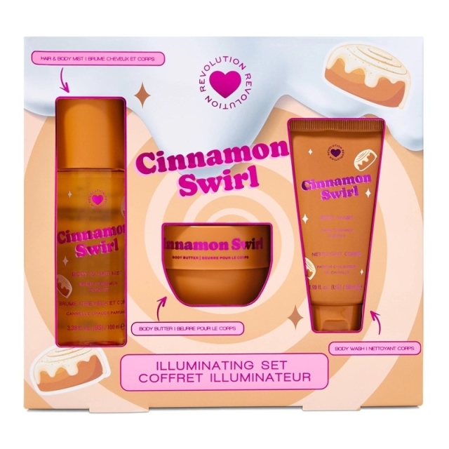 Makeup Revolution I Heart Revolution Cinnamon Swirl Giftset
