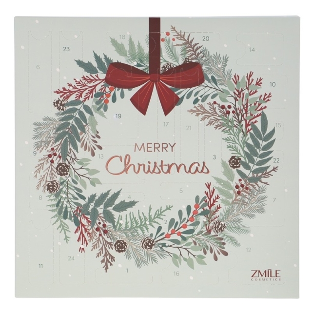 Zmile Cosmetics Beauty Advent Calendar Square Jingle And Glow